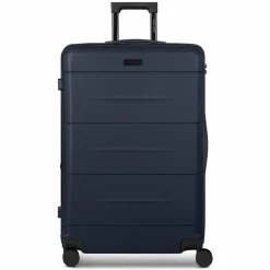 Police Hartgepäck|4-Rollen Koffer<London 4 Rollen Trolley 74 cm mit Dehnfalte dark navy
