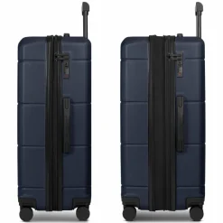 Police Hartgepäck|4-Rollen Koffer<London 4 Rollen Trolley 74 cm mit Dehnfalte dark navy