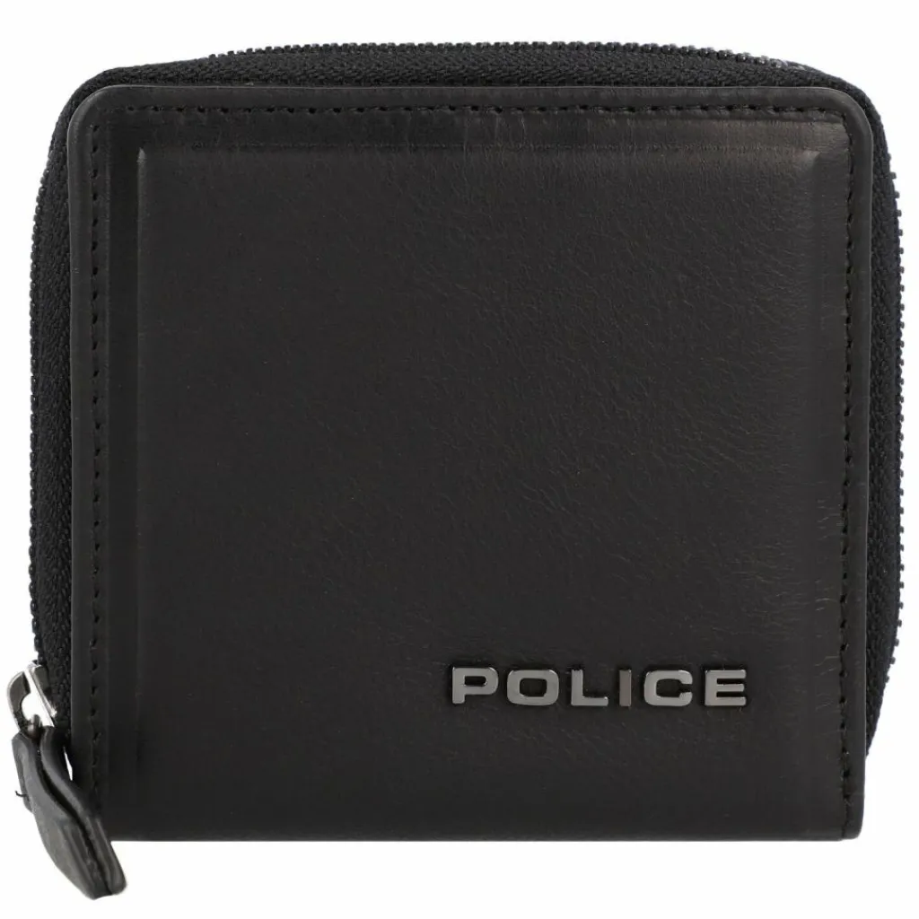 Police PT16-10368 Geldbörse Leder 12 cm black