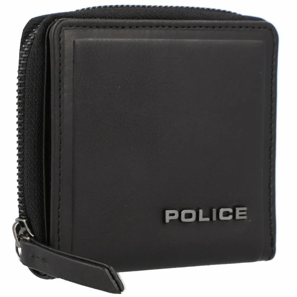 Police PT16-10368 Geldbörse Leder 12 cm black
