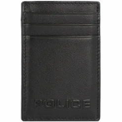 Police PT389-08536 Kreditkartenetui Leder 7 cm mit Geldscheinklammer