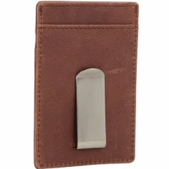 Police PT16-08536 Kreditkartenetui Leder 7 cm mit Geldscheinklammer