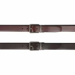 Porsche Design Herrengürtel<Business Wendegürtel Leder dark brown