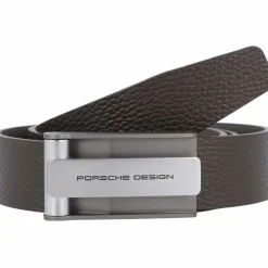 New Porsche Design Hook Gürtel Leder darkbrown