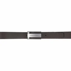 New Porsche Design Hook Gürtel Leder darkbrown
