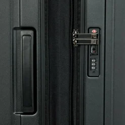 Porsche Design 4-Rollen Koffer|Hartgepäck<Roadster 4 Rollen Trolley L 75 cm mit Dehnfalte matt black