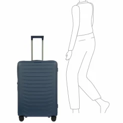 Online Porsche Design Roadster 4 Rollen Trolley XL 83 cm dark blue matt