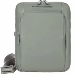 New Porsche Design Roadster Umhängetasche Leder 21 cm gray