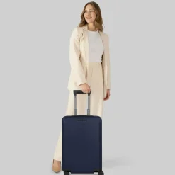 Porsche Design Hartgepäck Kabinengepäck|4-Rollen Kabinentrolleys<Voyager 3.0 4 Rollen Kabinentrolley S 55 cm mit Dehnfalte ocean blue