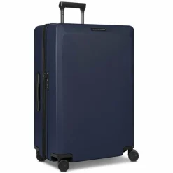 Porsche Design Hartgepäck|4-Rollen Koffer<Voyager 3.0 4 Rollen Trolley L 78 cm mit Dehnfalte ocean blue