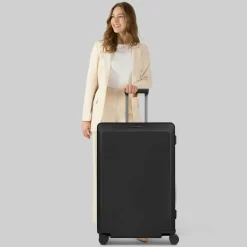 Clearance Porsche Design Voyager 3.0 4 Rollen Trolley L 78 cm mit Dehnfalte black