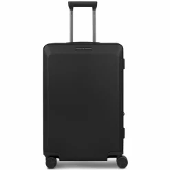 Porsche Design Hartgepäck|4-Rollen Koffer<Voyager 3.0 4 Rollen Trolley M 69 cm mit Dehnfalte black
