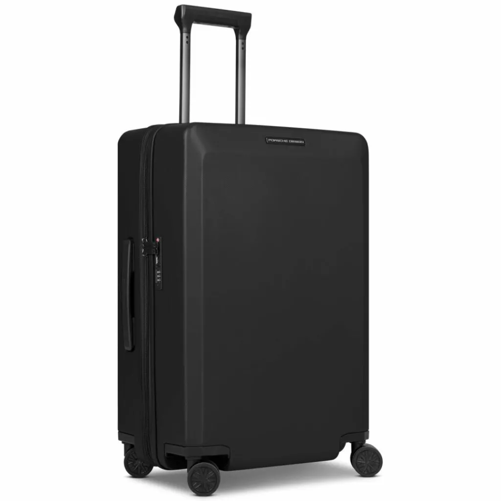 Porsche Design Hartgepäck|4-Rollen Koffer<Voyager 3.0 4 Rollen Trolley M 69 cm mit Dehnfalte black