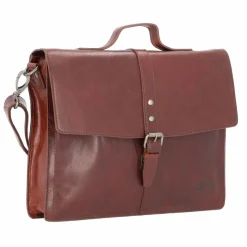 Hot Pride and Soul Aktentasche Leder 37 cm braun