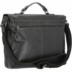 Pride and Soul Laptoptaschen|Aktentaschen<Baggie Aktentasche Leder 35 cm Laptopfach schwarz