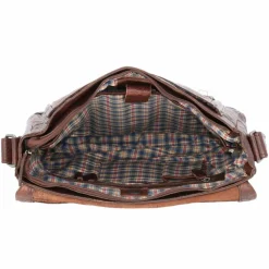 Pride and Soul Baggie Aktentasche Leder 35 cm Laptopfach