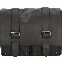 Pride and Soul Messenger Bags|Laptoptaschen<Messenger Leder 40 cm Laptopfach dunkelbraun