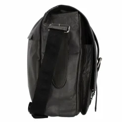 Pride and Soul Messenger Bags|Laptoptaschen<Messenger Leder 40 cm Laptopfach dunkelbraun