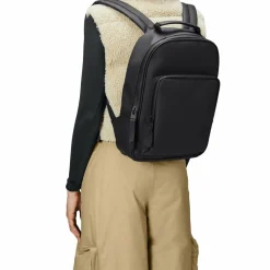 Clearance Rains Book Daypack 40 cm Laptopfach black