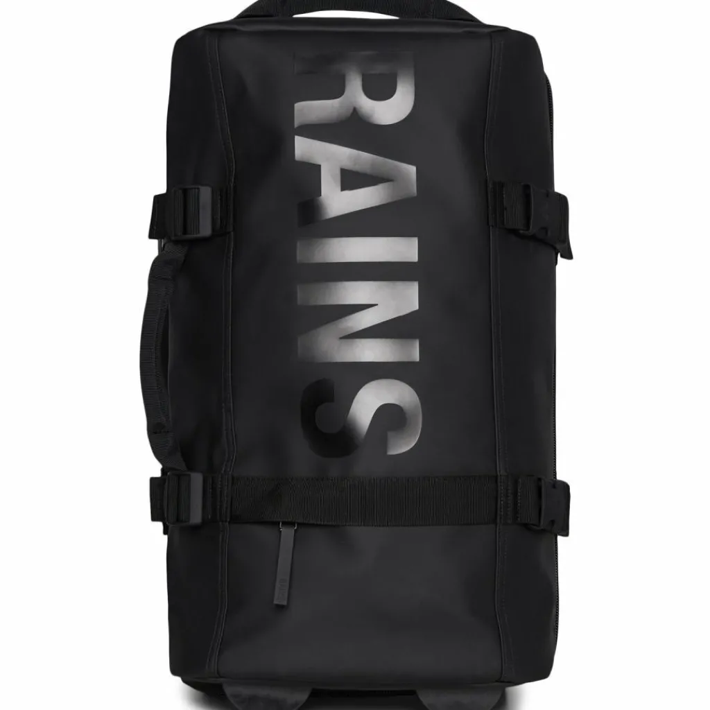 Rains Weichgepäck Kabinengepäck|2-Rollen Kabinentrolleys<Texel 2 Rollen Kabinentrolley S 54 cm black