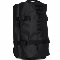 Rains Weichgepäck Kabinengepäck|2-Rollen Kabinentrolleys<Texel 2 Rollen Kabinentrolley S 54 cm black