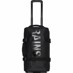 Rains Weichgepäck Kabinengepäck|2-Rollen Kabinentrolleys<Texel 2 Rollen Kabinentrolley S 54 cm black