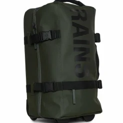 Rains Weichgepäck Kabinengepäck|2-Rollen Kabinentrolleys<Texel 2 Rollen Kabinentrolley S 54 cm green