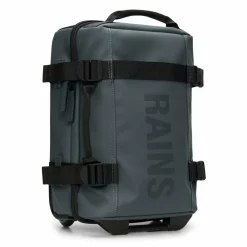 Clearance Rains Texel 2 Rollen Kabinentrolley 45 cm lagoon