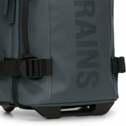 Clearance Rains Texel 2 Rollen Kabinentrolley 45 cm lagoon