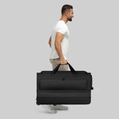 Redolz Duffle Essentials 2-Rollen Reisetasche 80 cm XL mit Dehnfalte Sondergröße