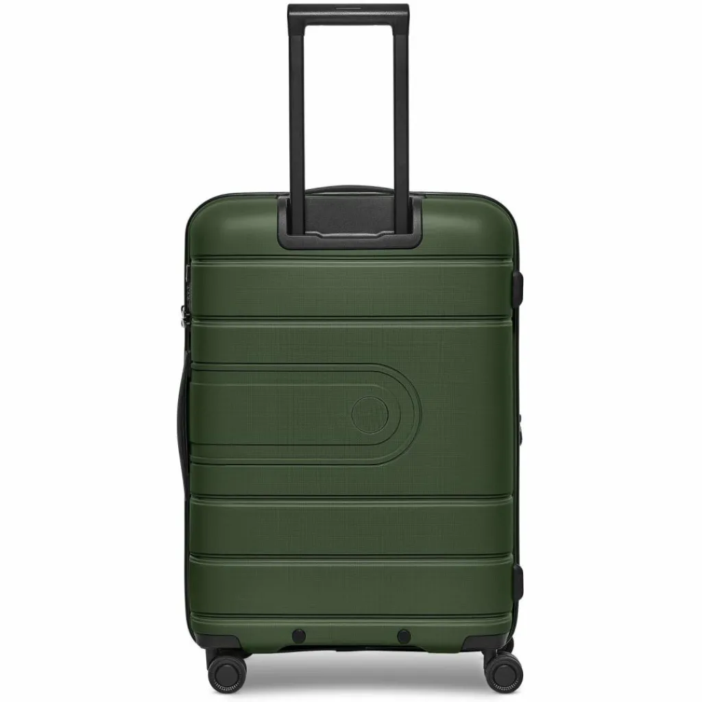Redolz Hartgepäck|4-Rollen Koffer<Essentials 11 4 Rollen Trolley 66 cm mit Dehnfalte olive
