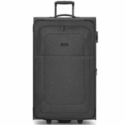 Hot Redolz Essentials 12 2 Rollen Trolley L 78 cm mit Dehnfalte black