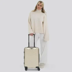 Redolz Essentials 18 4 Rollen Kabinentrolley 55 cm mit Dehnfalte