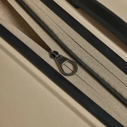 Redolz Hartgepäck|4-Rollen Koffer<Essentials 11 4 Rollen Trolley 66 cm mit Dehnfalte beige