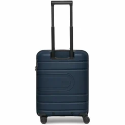 Redolz Hartgepäck Kabinengepäck|4-Rollen Kabinentrolleys<Essentials 11 4 Rollen Kabinentrolley 55 cm mit Dehnfalte midnight blue