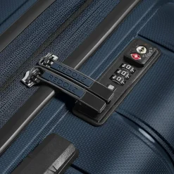 Redolz Hartgepäck Kabinengepäck|4-Rollen Kabinentrolleys<Essentials 11 4 Rollen Kabinentrolley 55 cm mit Dehnfalte midnight blue