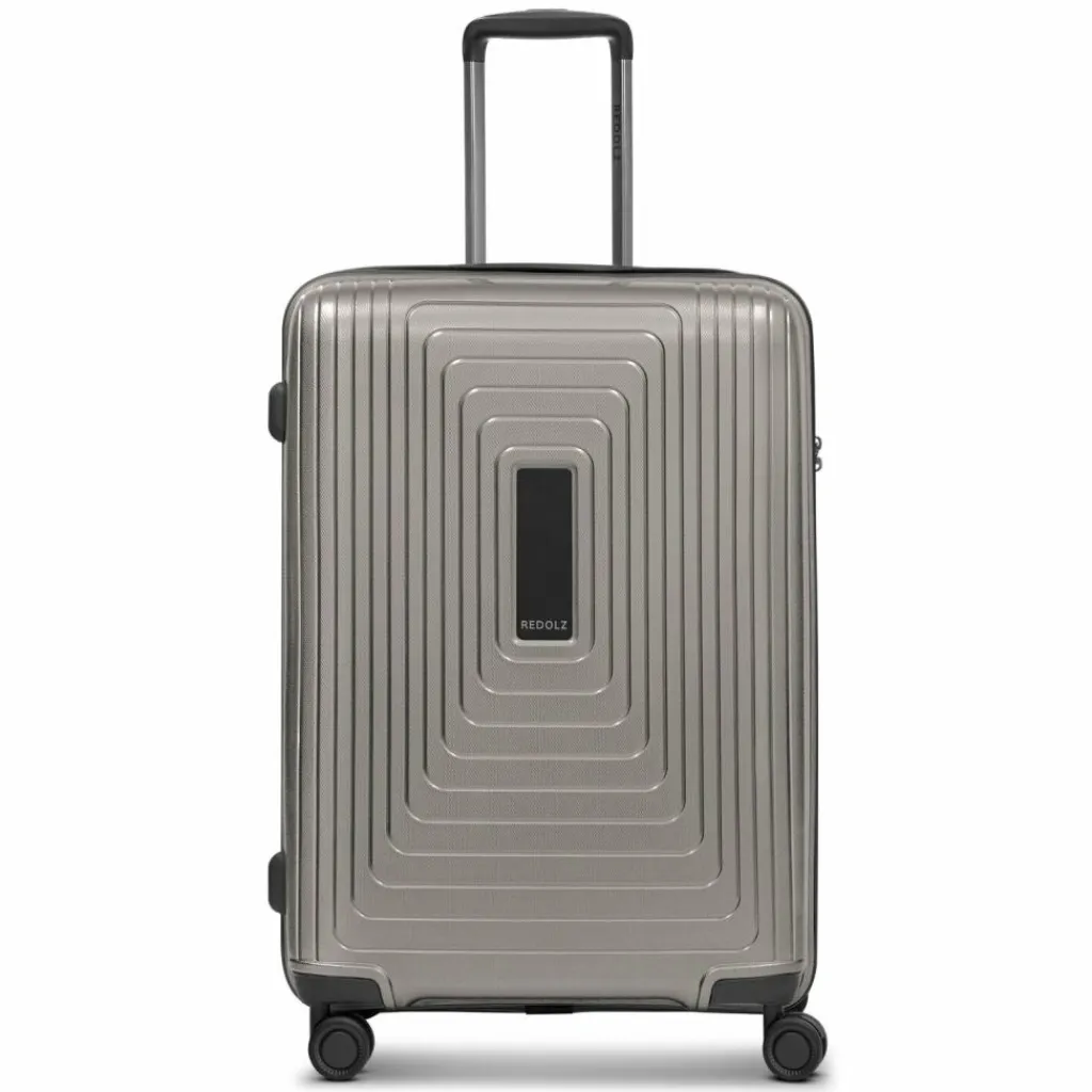 Discount Redolz Essentials 14 4 Rollen Trolley M 65 cm mit Dehnfalte coffee grey metallic