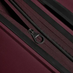 Best Redolz Essentials 11 4 Rollen Trolley 66 cm mit Dehnfalte burgundy