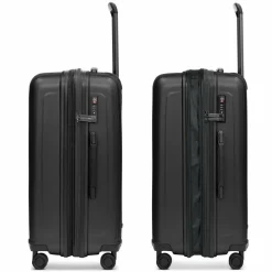 New Redolz Essentials 14 4 Rollen Trolley M 65 cm mit Dehnfalte black metallic