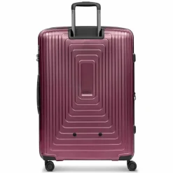 Best Redolz Essentials 14 4 Rollen Trolley L 77 cm mit Dehnfalte aubergine metallic