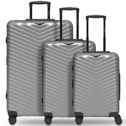 Redolz Essentials 18 4 Rollen Kofferset 3-teilig mit Dehnfalte