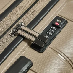 Redolz Hartgepäck Kabinengepäck|4-Rollen Kabinentrolleys<Essentials 11 4 Rollen Kabinentrolley 55 cm mit Dehnfalte beige