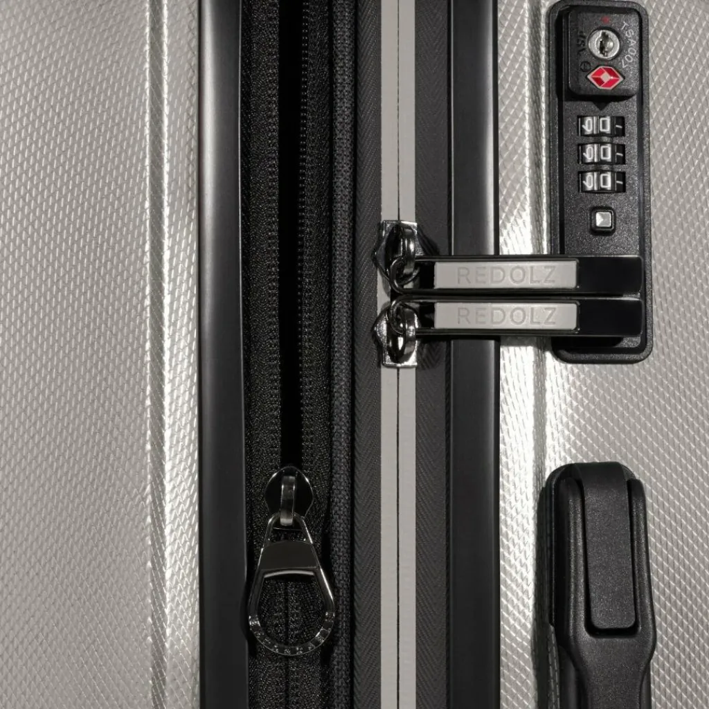 Redolz Koffersets Als Hartgepäck|Koffersets 3-Teilig<Essentials 14 4 Rollen Kofferset 3-teilig mit Dehnfalte coffee grey metallic