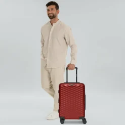 Redolz Essentials 18 4 Rollen Kabinentrolley 55 cm mit Dehnfalte