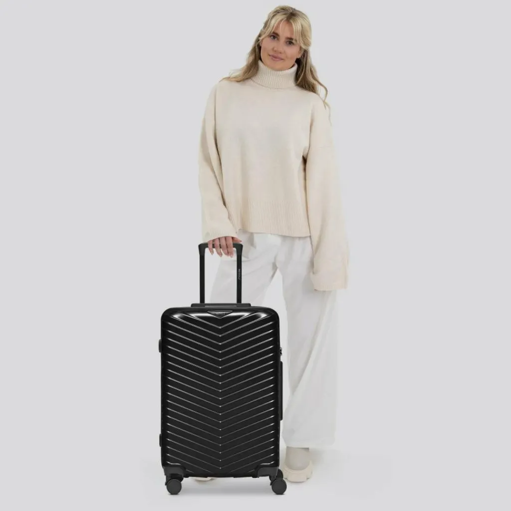 Redolz Essentials 18 4 Rollen Trolley 66 cm mit Dehnfalte