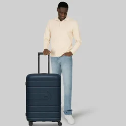 Sale Redolz Essentials 11 4 Rollen Trolley 66 cm mit Dehnfalte midnight blue