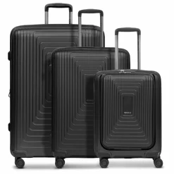 Redolz Essentials 14 4 Rollen Kofferset 3-teilig mit Dehnfalte