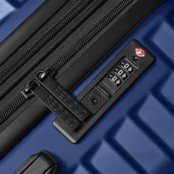 New Redolz Essentials 18 4 Rollen Trolley 66 cm mit Dehnfalte metallic-blue shiny