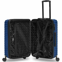 New Redolz Essentials 18 4 Rollen Trolley 66 cm mit Dehnfalte metallic-blue shiny
