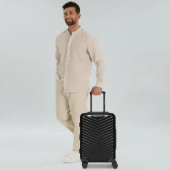 Redolz Essentials 18 4 Rollen Kabinentrolley 55 cm mit Dehnfalte